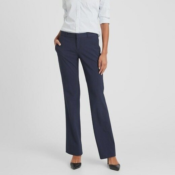 Banana Republic Pants - Banana Republic Logan Trousers Size 14 Black